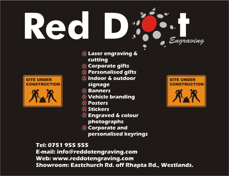 Red Dot Engraving :: Laser Engraving & Cutting, Corporate & Personalised Gifts, Signage, Banners, Vehicle Branding, Posters, Stickers, Keyrings