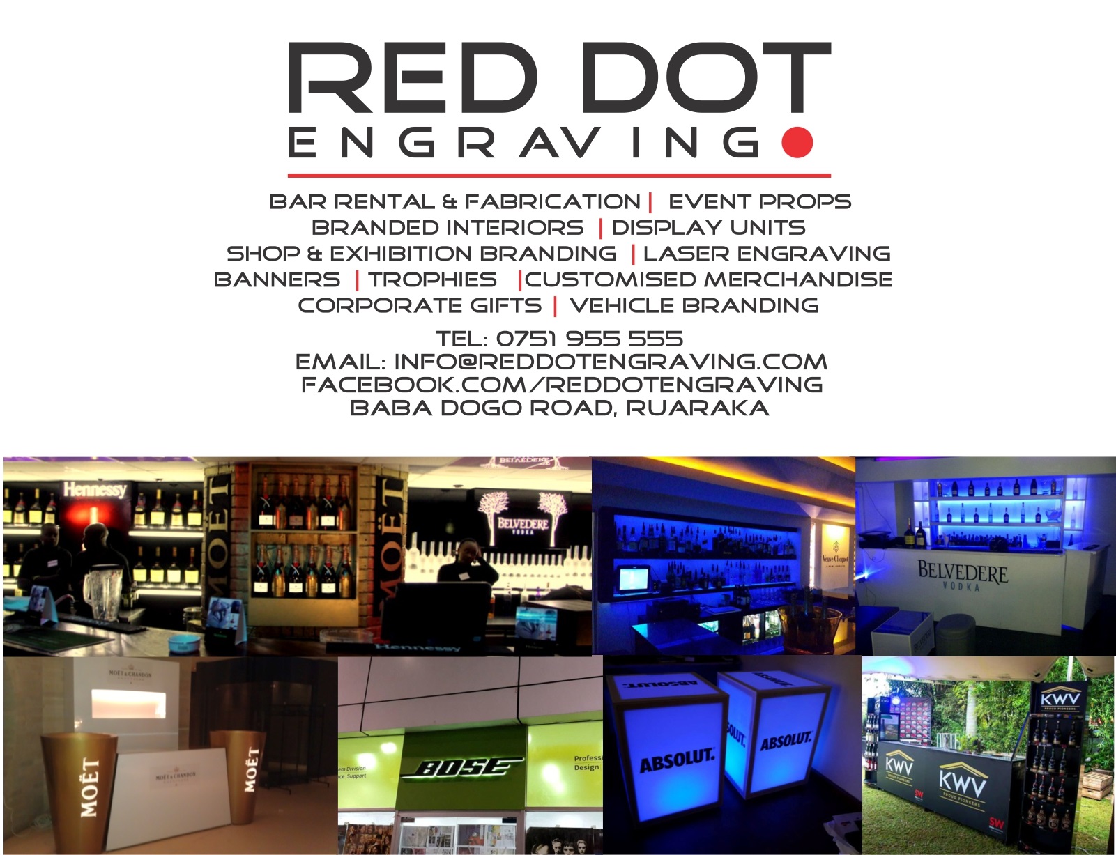 Red Dot Engraving :: Laser Engraving & Cutting, Corporate & Personalised Gifts, Signage, Banners, Vehicle Branding, Posters, Stickers, Keyrings
